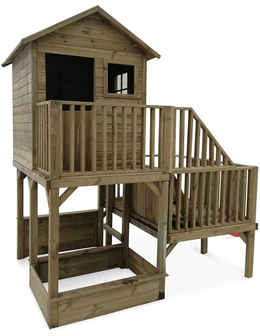 Maisonnette HUBERT Sur Pilotis Avec Bac à Sable 2 Maisonnette HUBERT Sur Pilotis Avec Bac à Sable – Image 2