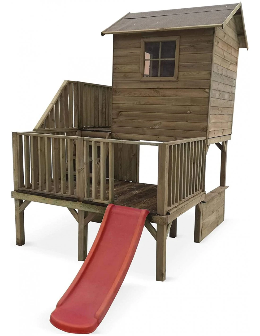 Maisonnette HUBERT Sur Pilotis Avec Bac à Sable 3 Maisonnette HUBERT Sur Pilotis Avec Bac à Sable – Image 3