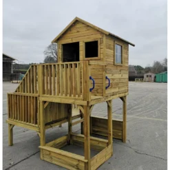 Maisonnette HUBERT Sur Pilotis Avec Bac à Sable 13 Maisonnette HUBERT Sur Pilotis Avec Bac à Sable -Verger Magique Soldes Boutique maisonnette hubert sur pilotis avec bac a sable 3