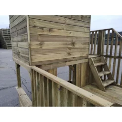 Maisonnette HUBERT Sur Pilotis Avec Bac à Sable 15 Maisonnette HUBERT Sur Pilotis Avec Bac à Sable -Verger Magique Soldes Boutique maisonnette hubert sur pilotis avec bac a sable 5