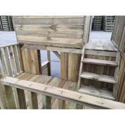 Maisonnette HUBERT Sur Pilotis Avec Bac à Sable 16 Maisonnette HUBERT Sur Pilotis Avec Bac à Sable -Verger Magique Soldes Boutique maisonnette hubert sur pilotis avec bac a sable 6