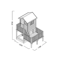 Maisonnette HUBERT Sur Pilotis Avec Bac à Sable 17 Maisonnette HUBERT Sur Pilotis Avec Bac à Sable -Verger Magique Soldes Boutique maisonnette hubert sur pilotis avec bac a sable 7