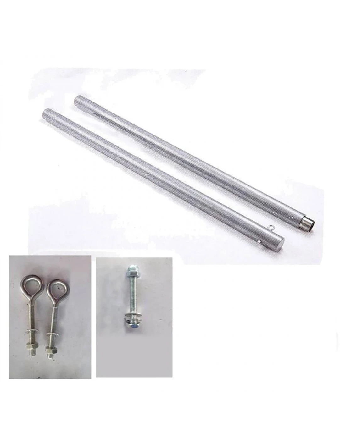 Mât De Fixation Pour Voile D'ombrage H.2,55 M - Graphite 3 Mât De Fixation Pour Voile D'ombrage H.2,55 M - Graphite – Image 3