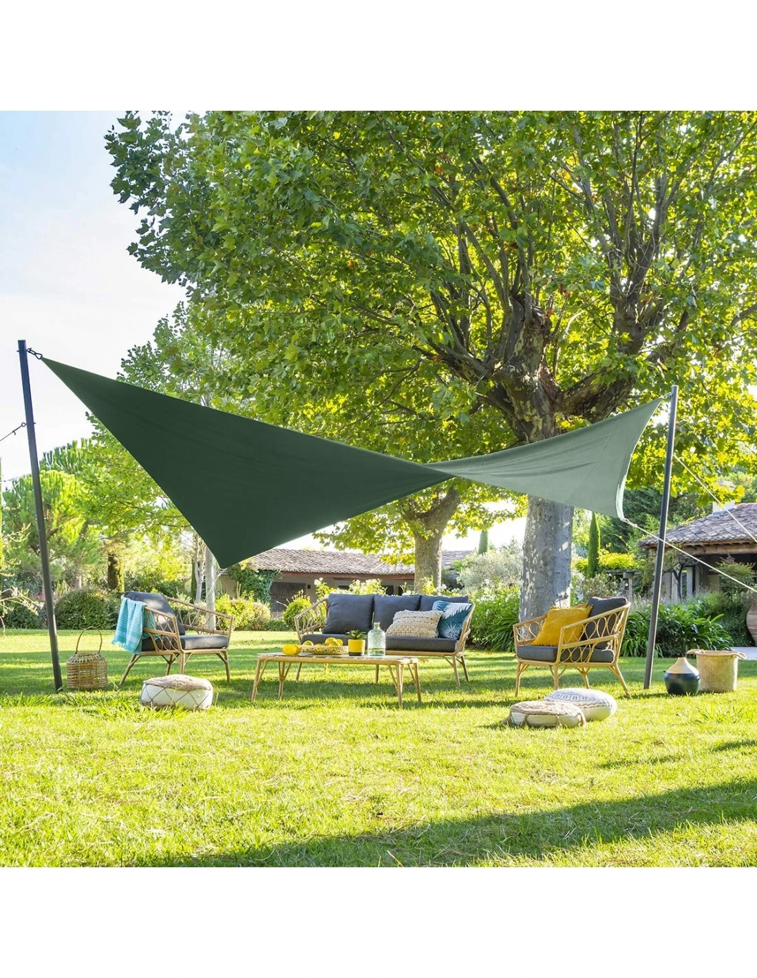 Mât De Fixation Pour Voile D'ombrage H.2,55 M - Graphite 4 Mât De Fixation Pour Voile D'ombrage H.2,55 M - Graphite – Image 4