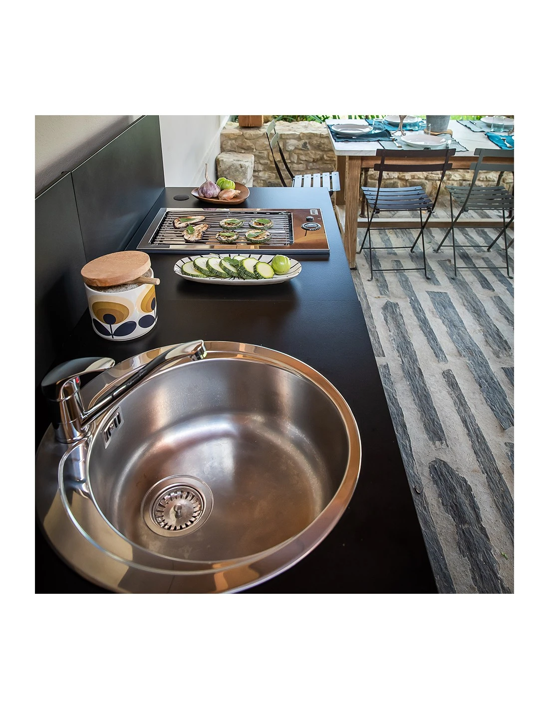 ENO Module évier - Modulo Cuisine D'extérieur - Inox 4 ENO Module évier - Modulo Cuisine D'extérieur - Inox – Image 4