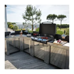 ENO Module Plan De Travail 1 Porte - Modulo Cuisine D'extérieur - Inox 16 ENO Module Plan De Travail 1 Porte - Modulo Cuisine D'extérieur - Inox -Verger Magique Soldes Boutique modulo plan de travail hpl et inox 17
