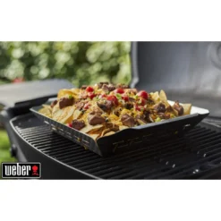 Panier à Légumes Deluxe - Acier Inoxydable, Carré - Weber -Verger Magique Soldes Boutique panier a legumes deluxe acier inoxydable carre weber 13