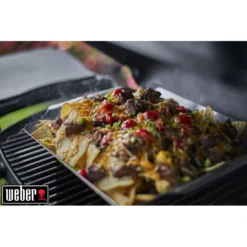 Panier à Légumes Deluxe - Acier Inoxydable, Carré - Weber -Verger Magique Soldes Boutique panier a legumes deluxe acier inoxydable carre weber 14