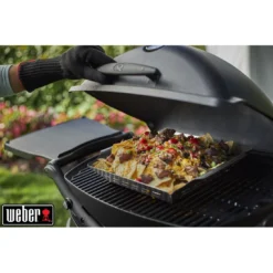 Panier à Légumes Deluxe - Petit Modèle, Acier Inoxydable - Weber -Verger Magique Soldes Boutique panier a legumes deluxe petit modele acier inoxydable weber 9