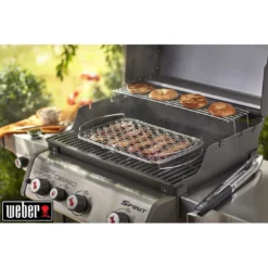 Weber Panier à Poisson - Grand Modèle, Acier Inoxydable -Verger Magique Soldes Boutique panier a poisson grand modele acier inoxydable 10
