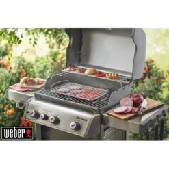 Weber Panier à Poisson - Grand Modèle, Acier Inoxydable -Verger Magique Soldes Boutique panier a poisson grand modele acier inoxydable 13