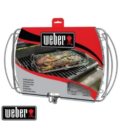 Weber Panier à Poisson - Grand Modèle, Acier Inoxydable -Verger Magique Soldes Boutique panier a poisson grand modele acier inoxydable 8
