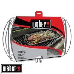 Weber Panier à Poisson - Grand Modèle, Acier Inoxydable -Verger Magique Soldes Boutique panier a poisson grand modele acier inoxydable 9