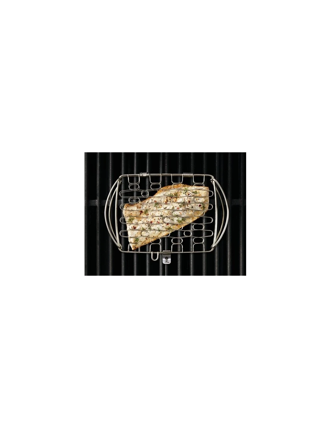 Panier à Poisson - Petit Modèle, Acier Inoxydable - Weber 2 Panier à Poisson - Petit Modèle, Acier Inoxydable - Weber – Image 2
