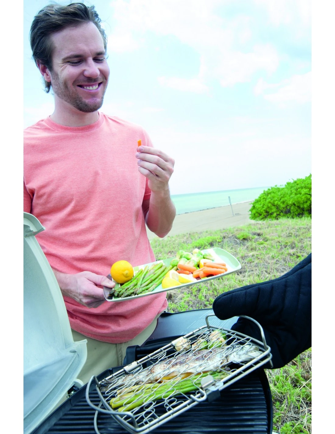 Panier à Poisson - Petit Modèle, Acier Inoxydable - Weber 7 Panier à Poisson - Petit Modèle, Acier Inoxydable - Weber – Image 7