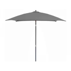 Parasol En Aluminium Doit 2x2 Inclinable - Gris