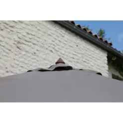 Parasol Bois Ø 3.5 M Ouverture à Manivelle 3 Coloris - Ecru 10 Parasol Bois Ø 3.5 M Ouverture à Manivelle 3 Coloris - Ecru -Verger Magique Soldes Boutique parasol bois o 35 m ouverture a manivelle 3 coloris proloisirs 11