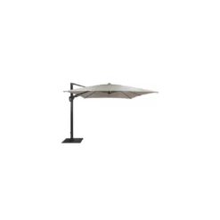 Parasol Déporté 3x3 M Elios Aluminium Birch