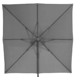 Parasol Déporté Carré Eléa 3 X 3 M - Graphite / Ardoise 13 Parasol Déporté Carré Eléa 3 X 3 M - Graphite / Ardoise -Verger Magique Soldes Boutique parasol deporte carre elea 3 x 3 m graphite ardoise 1 4