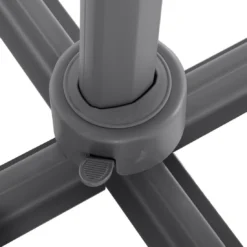 Parasol Déporté Carré Eléa 3 X 3 M - Toile Polyester 250g/m² - Bleu Canard -Verger Magique Soldes Boutique parasol deporte carre elea 3 x 3 m toile polyester 250gm bleu canard 4