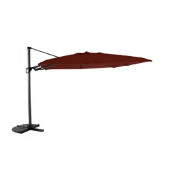 Parasol Déporté Deluxe 3x3 M - Flip Flap - Brique Chiné