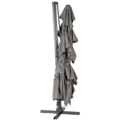 Parasol Déporté Eléa 3 X 4 M Multi-toiles Ardoise -Verger Magique Soldes Boutique parasol deporte elea 3 x 4 m multi toiles ardoise 4