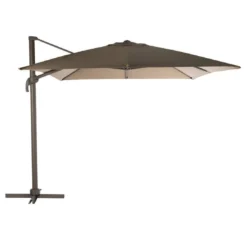 Parasol Déporté Éléa 3 X 4 M - Noisette / Tonka