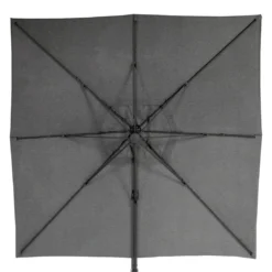 Parasol Déporté Elea 3x3 M Toile Olifen Anthracite 11 Parasol Déporté Elea 3x3 M Toile Olifen Anthracite -Verger Magique Soldes Boutique parasol deporte elea 3x3 m toile olifen anthracite 3