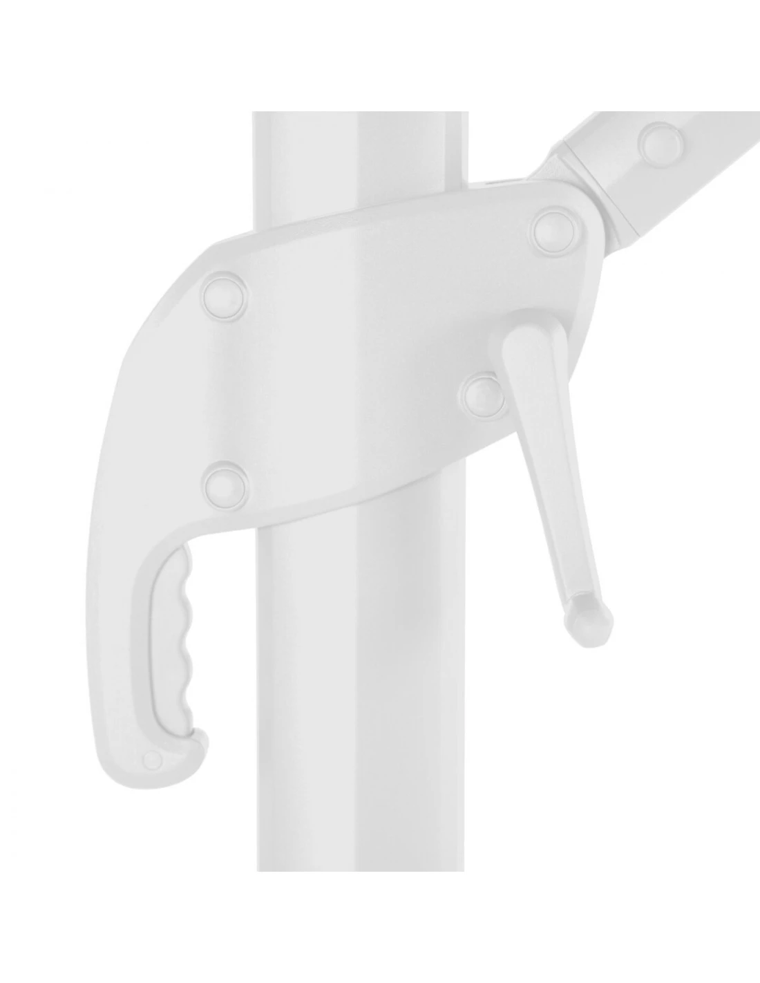 Parasol Déporté Elea 3x3 M Toile Olifen Noisette 4 Parasol Déporté Elea 3x3 M Toile Olifen Noisette – Image 4