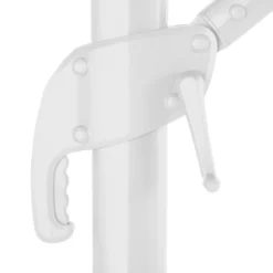 Parasol Déporté Eléa 4,2 X 3 M Hexagonal - Aluminium Et Toile Oléfine - Noisette -Verger Magique Soldes Boutique parasol deporte elea 42 x 3 m hexagonal aluminium et toile olefine noisette 4