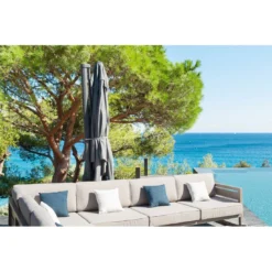 Parasol Déporté Eléa L.3 X P.4 M - Aluminium Et Toile Oléfine - Anthracite 13 Parasol Déporté Eléa L.3 X P.4 M - Aluminium Et Toile Oléfine - Anthracite -Verger Magique Soldes Boutique parasol deporte elea l3 x p4 m aluminium et toile olefine anthracite 1