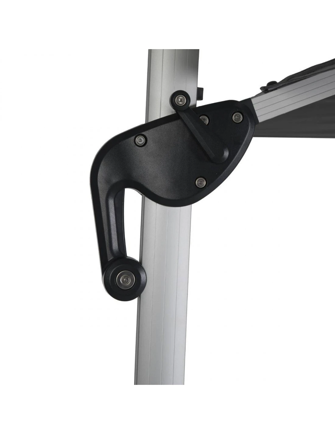 Parasol Déporté Équador 3x3 M Ardoise Avec LED 3 Parasol Déporté Équador 3x3 M Ardoise Avec LED – Image 3