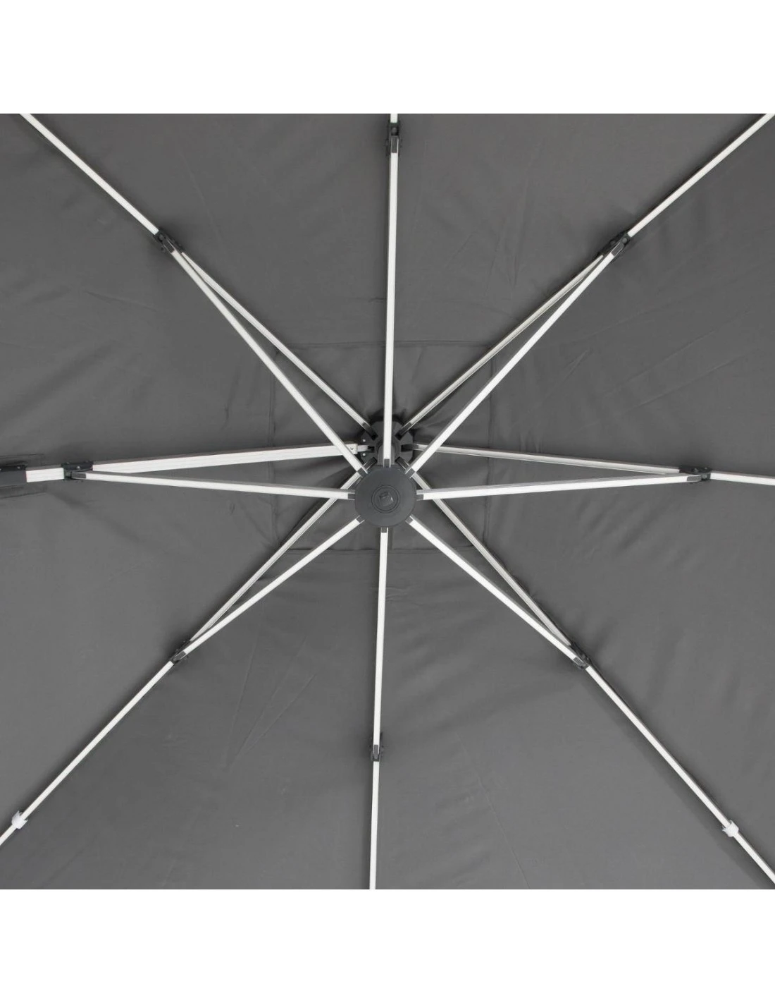 Parasol Déporté Équador 3x3 M Ardoise Avec LED 4 Parasol Déporté Équador 3x3 M Ardoise Avec LED – Image 4