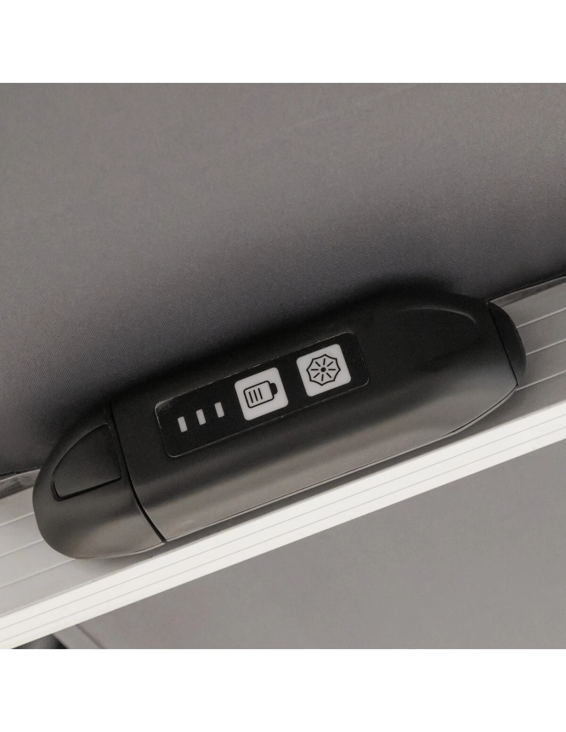 Parasol Déporté Équador 3x3 M Ardoise Avec LED 6 Parasol Déporté Équador 3x3 M Ardoise Avec LED – Image 6