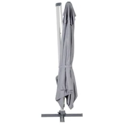 Parasol Déporté Équador 3x4 M - Ardoise -Verger Magique Soldes Boutique parasol deporte equador 3x4 m ardoise 2