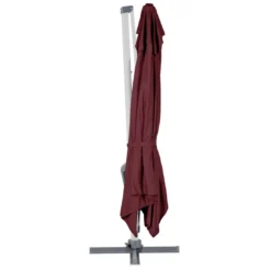Parasol Déporté Équador 3x4 M - Bordeaux -Verger Magique Soldes Boutique parasol deporte equador 3x4 m bordeaux 2