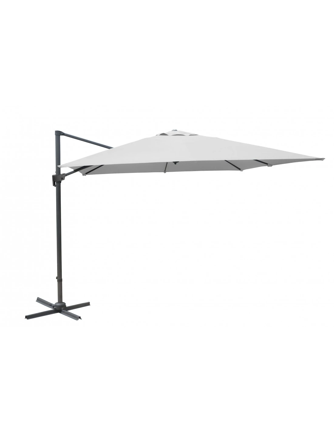 Parasol Déporté 3 X 4 M NH20 Inclinable Et Rotatif - Ecru 1 Parasol Déporté 3 X 4 M NH20 Inclinable Et Rotatif - Ecru