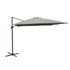 Parasol Déporté 3 X 4 M NH20 Inclinable Et Rotatif - Royal / Grey