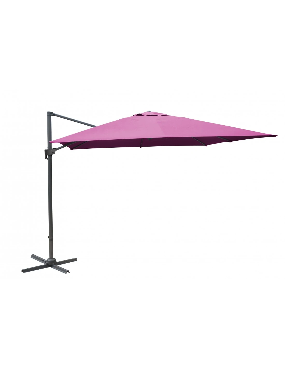 Parasol Déporté 3 X 4 M NH20 Inclinable Et Rotatif - Ecru 2 Parasol Déporté 3 X 4 M NH20 Inclinable Et Rotatif - Ecru – Image 2