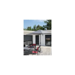 Parasol Droit 2.5 X 2.5 M En Aluminium à Manivelle - Gris 6 Parasol Droit 2.5 X 2.5 M En Aluminium à Manivelle - Gris -Verger Magique Soldes Boutique parasol droit 25 x 25 m en aluminium a manivelle gris 2