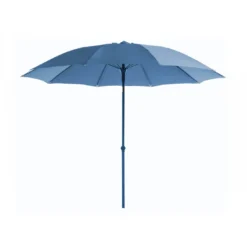 Parasol Droit Alu/fibre Inclinable Ø270 Cm - Proloisirs - Bleu -Verger Magique Soldes Boutique parasol droit alufibre inclinable o270 cm proloisirs 5