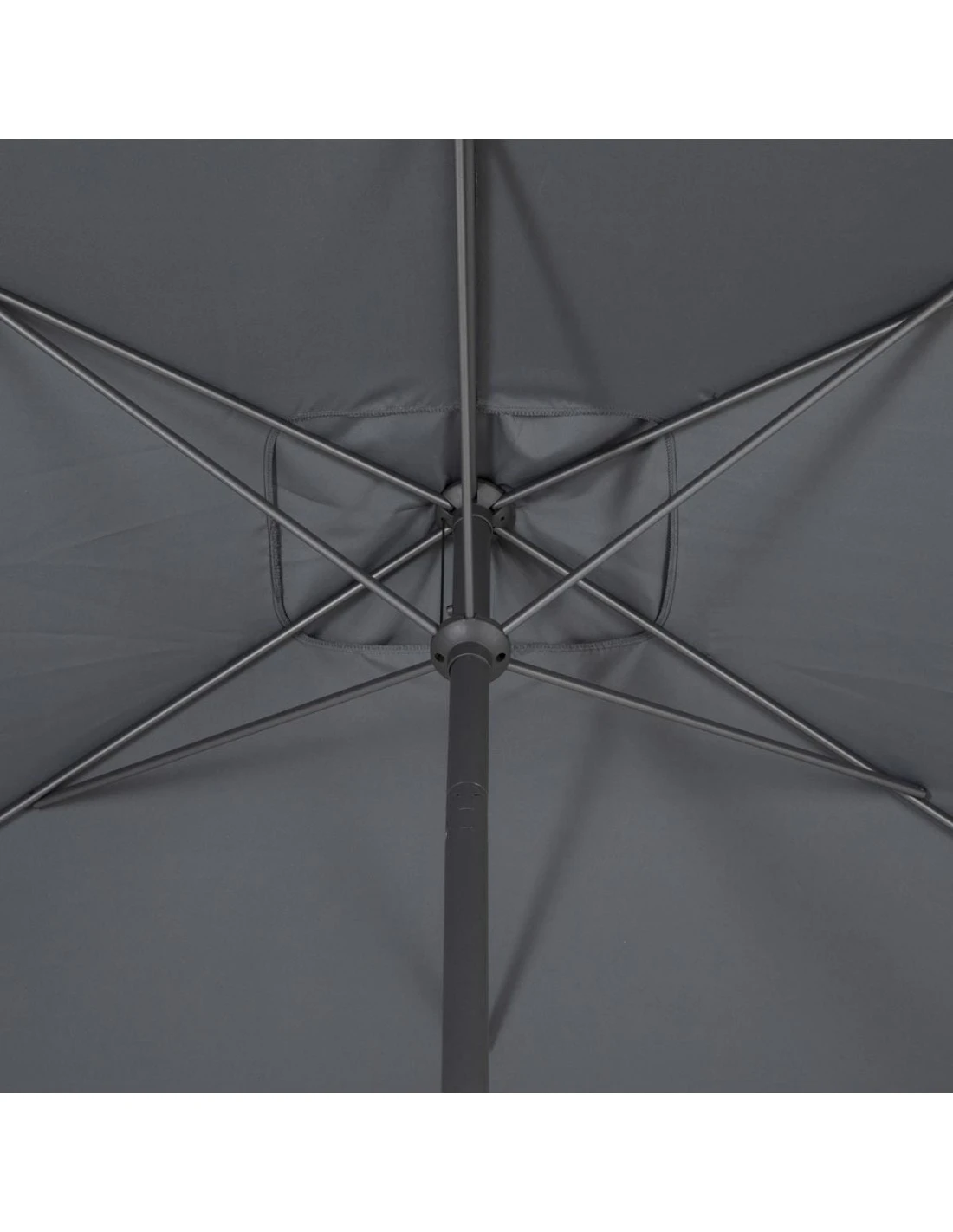 Parasol Droit Loompa Rectangulaire 2 X 3 M à Manivelle - Taupe 12 Parasol Droit Loompa Rectangulaire 2 X 3 M à Manivelle - Taupe – Image 12