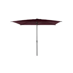 Parasol Droit Loompa Rectangulaire 2 X 3 M à Manivelle - Taupe