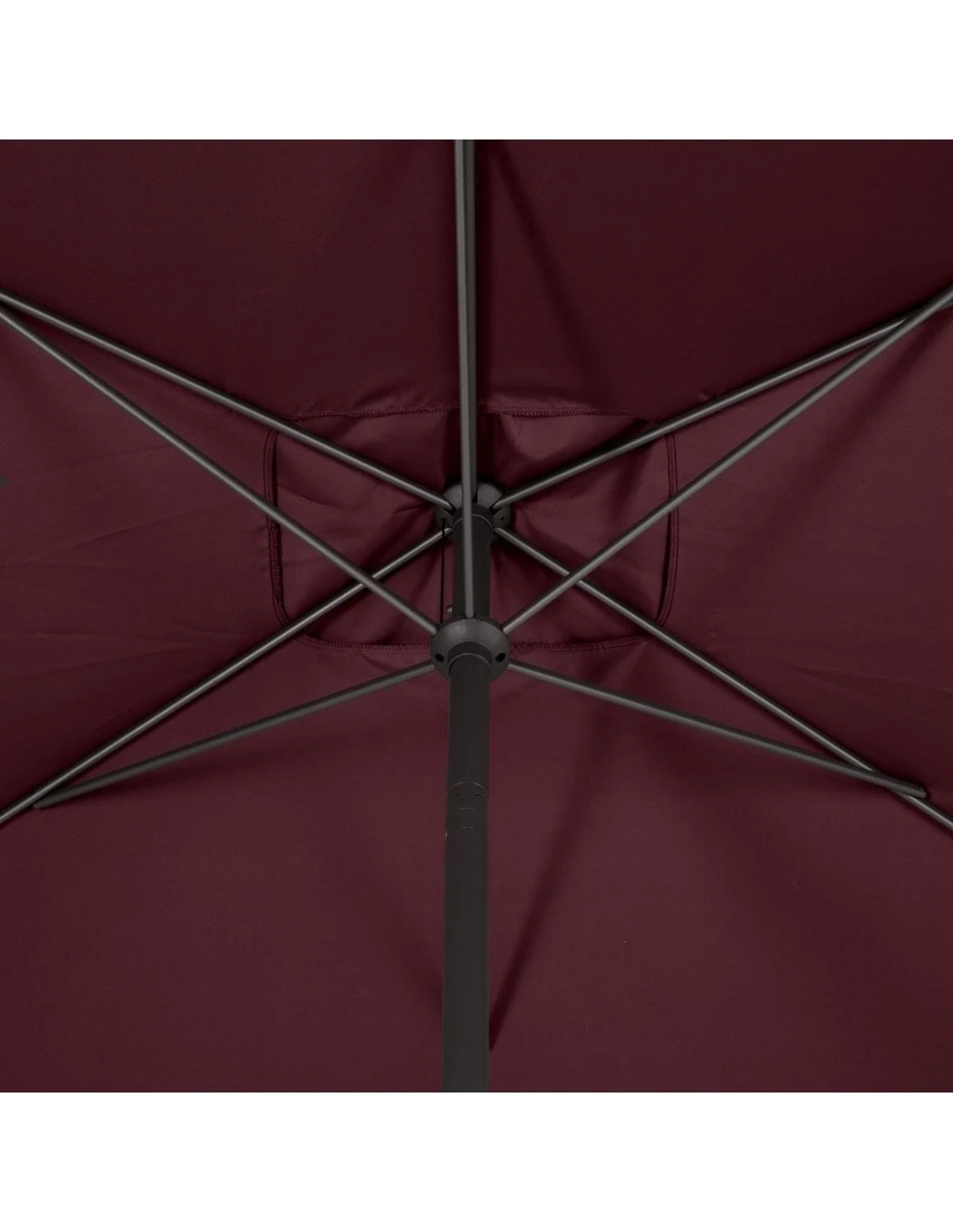 Parasol Droit Loompa Rectangulaire 2 X 3 M à Manivelle - Taupe 5 Parasol Droit Loompa Rectangulaire 2 X 3 M à Manivelle - Taupe – Image 5