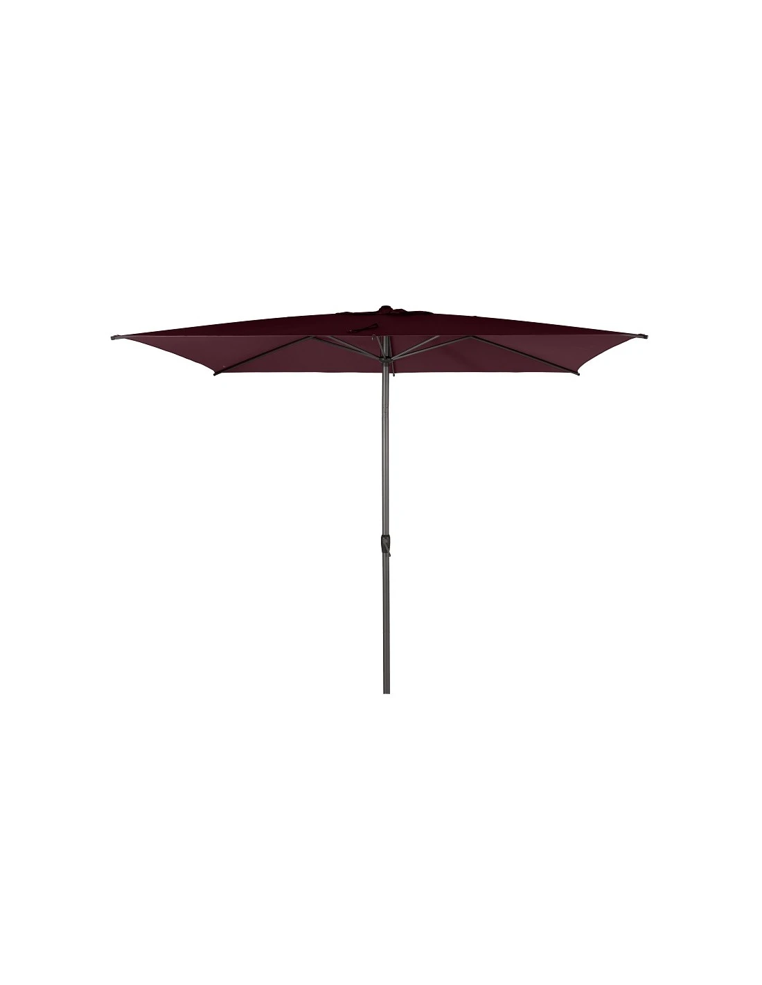 Parasol Droit Loompa Rectangulaire 2 X 3 M à Manivelle - Taupe 1 Parasol Droit Loompa Rectangulaire 2 X 3 M à Manivelle - Taupe