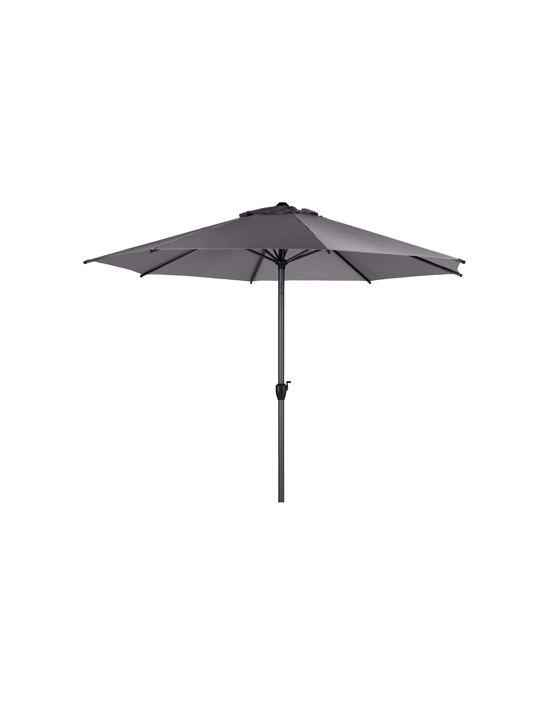 Parasol Droit Loompa Rond Ø3m à Manivelle 2 Parasol Droit Loompa Rond Ø3m à Manivelle – Image 2