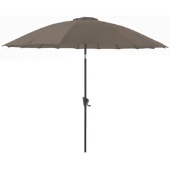 Parasol Droit Pagode D.3m Coloris Au Choix - Taupe
