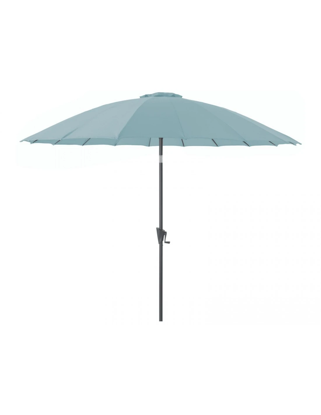 Parasol Droit Pagode D.3m Coloris Au Choix - Grey/Bleu 1 Parasol Droit Pagode D.3m Coloris Au Choix - Grey/Bleu