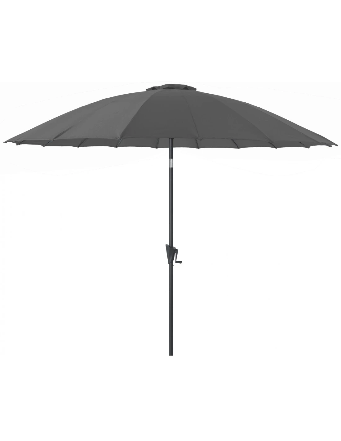 Parasol Droit Pagode D.3m Coloris Au Choix - Gris 3 Parasol Droit Pagode D.3m Coloris Au Choix - Gris – Image 3