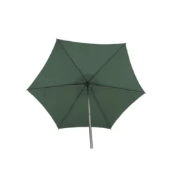 Parasol Droit Rond Soya Ø2.7m - Acier Et Polyester - Olive 7 Parasol Droit Rond Soya Ø2.7m - Acier Et Polyester - Olive -Verger Magique Soldes Boutique parasol droit rond soya o27m acier et polyester ardoise 2
